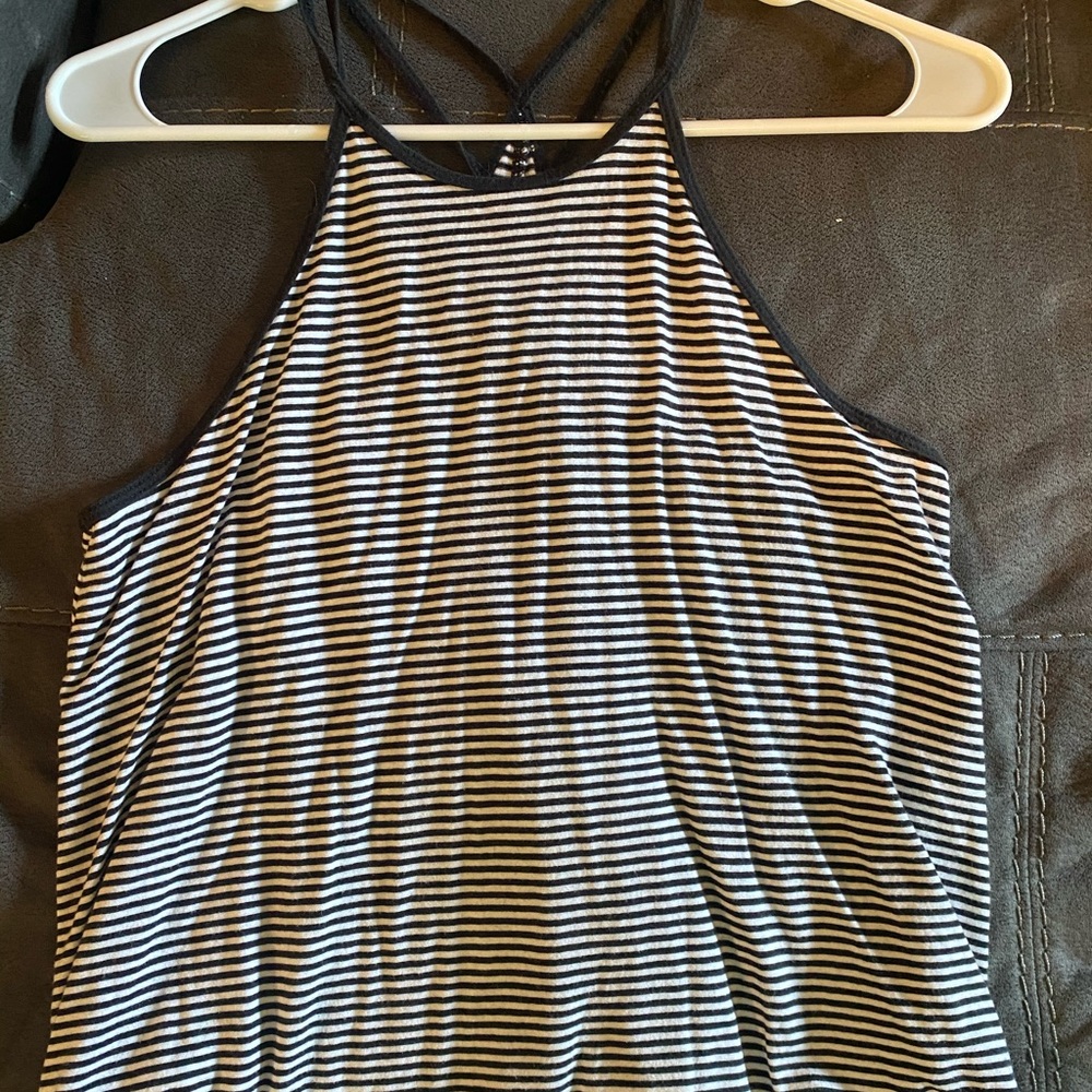 Halter neck tank top